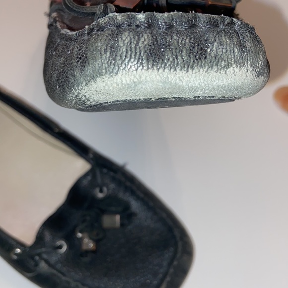 Black Michael Kors size 7 boat shoe loafer - Picture 6 of 7